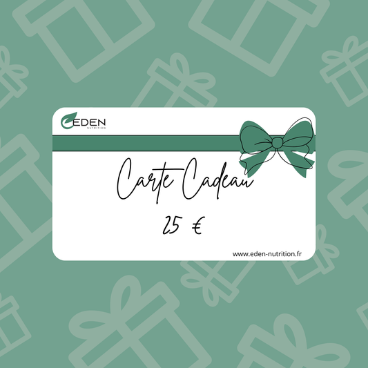 Carte-cadeau Eden Nutrition