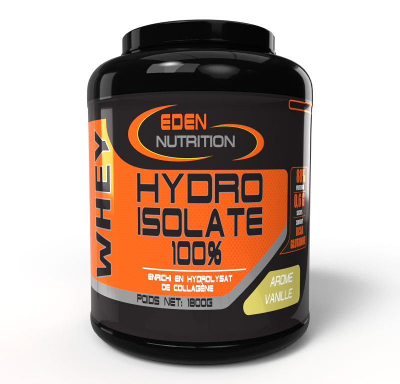 Hydro Isolate 100% – Complément alimentaire protéiné